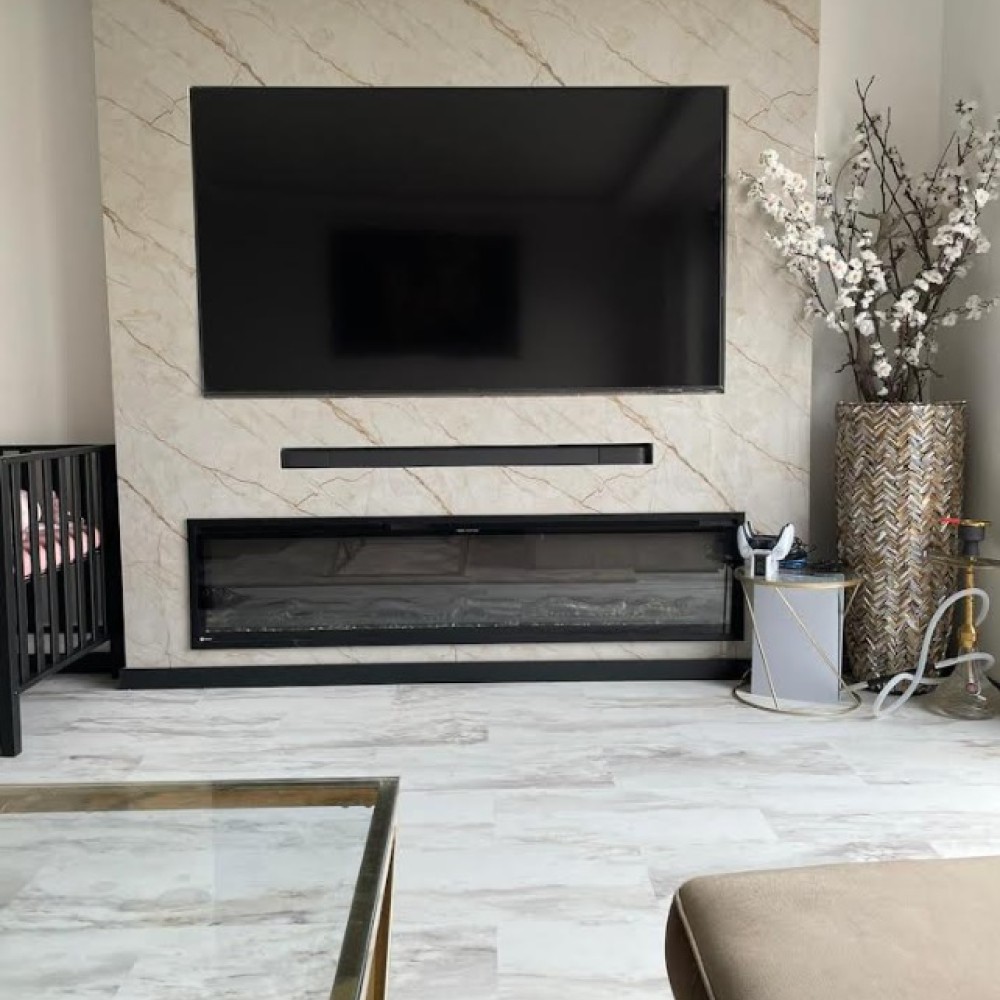 Calacatta Marmerlook PVC Naturel